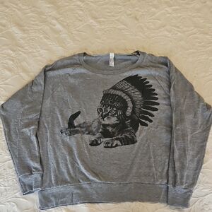 American Apparel Gray Crewneck Sweatshirt